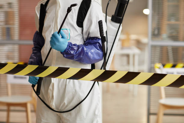 Professional Biohazard Cleanup technician working in Ocean City, MD
